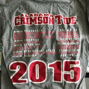Alabama Crimson Tide 2015 A Day Shirt